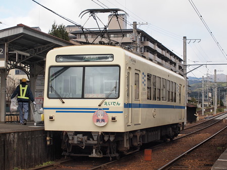 叡電700系 叡山本線宝ヶ池駅02