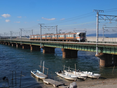 313系普通 東海道本線新居町~弁天島