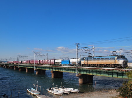 EF66貨物 東海道本線新居町~弁天島