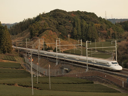 700系こだま 東海道新幹線掛川~静岡02