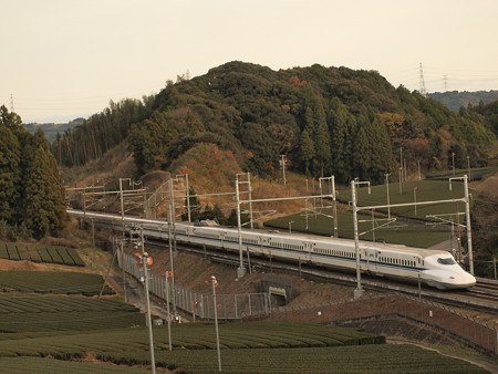 N700系のぞみ 東海道新幹線掛川~静岡03