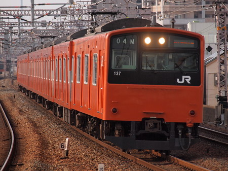 201系普通 大阪環状線野田駅03