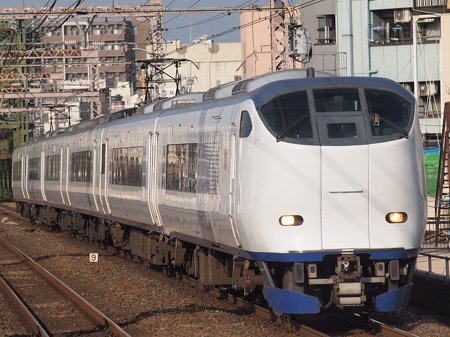 281系特急はるか 大阪環状線大正駅02