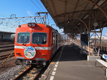 岳南鉄道7000形 岳南線吉原駅