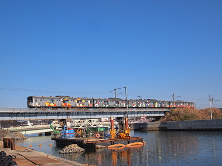 205系普通 仙石線高城町~松島海岸01