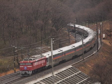 EF81カシオペア紀行 東北本線豊原~黒田原01