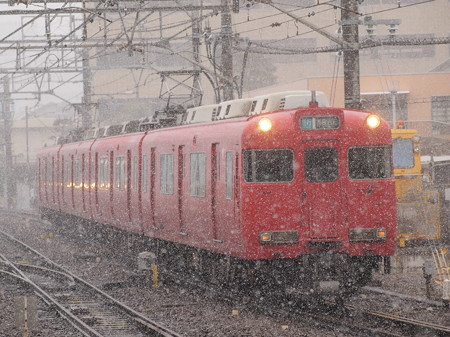 名鉄6000系急行 名鉄名古屋本線神宮前駅01