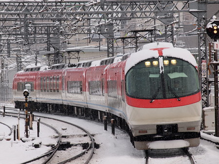 近鉄23000系名伊特急 近鉄名古屋線米野駅