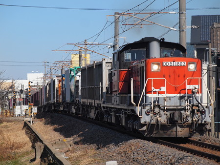 DD51貨物 関西本線富田~富田浜03