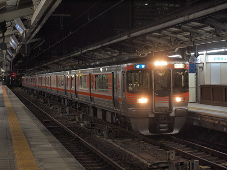 313系快速 中央本線名古屋駅01