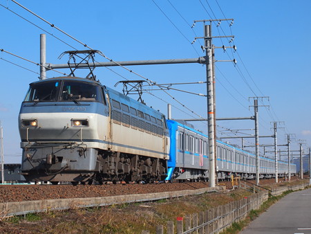 EF66 メトロ15000系甲種 東海道本線岐阜~木曽川02