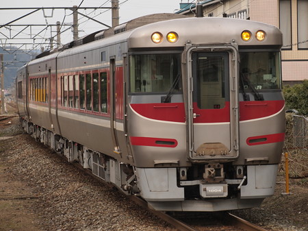 キハ189系かにカニはまかぜ 山陰本線江原駅