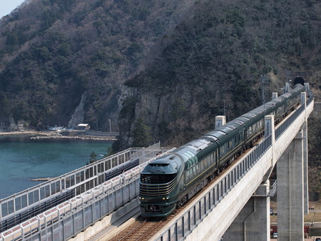 トワイライトエクスプレス瑞風 山陰本線鎧~餘部06