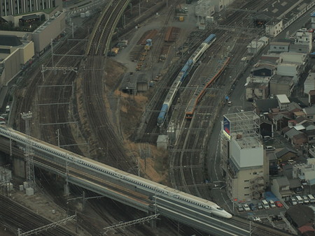 近鉄50000系しまかぜとN700系のぞみ 近鉄名古屋線名古屋~米野04