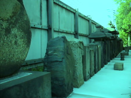 東海寺大山墓地-09_細川家家臣およびその一族の墳墓地a(3)
