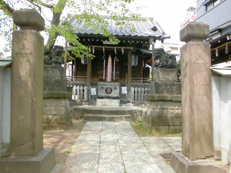 東品川_利田神社(かがたじんじゃ)-02
