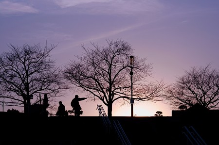 purple