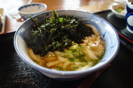岩海苔うどん