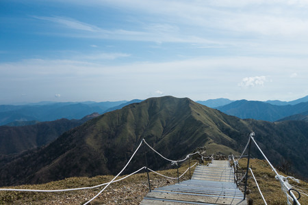 気持ちよさそうな山が