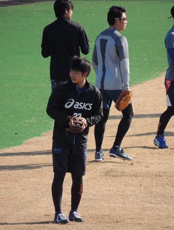 石垣雅海選手。