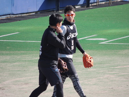 京田くんと石垣くん。