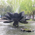 東本願寺・噴水2