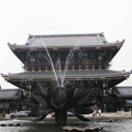 東本願寺・噴水3