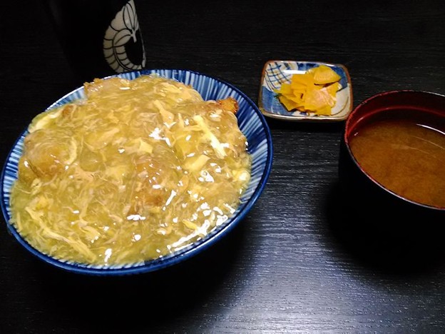 P_20160405_130747 あんかけカツ丼 写真: P_20160405_130747 あんかけカツ丼