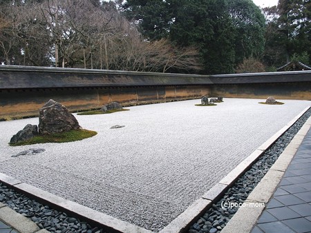 龍安寺 石庭2015年01月11日_P1110029