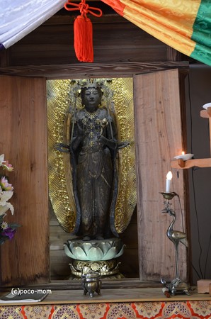 観音の里めぐり 南郷会館 聖観音立像 DSC_0097