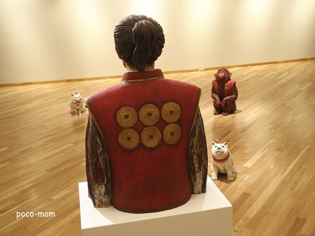 三輪途道展 義の人といつかは獣勇士 P8150166P8150168