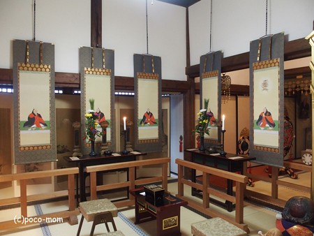興善寺 宝蔵院流槍術五祖御影 P1221041