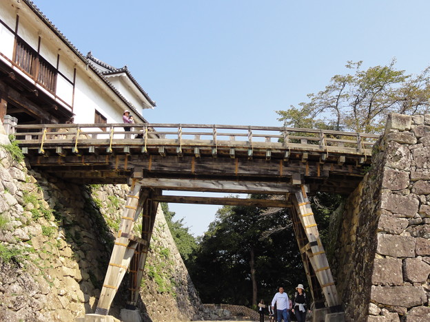 彦根城 天秤櫓の廊下橋 写真共有サイト フォト蔵