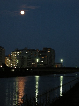 夜と月