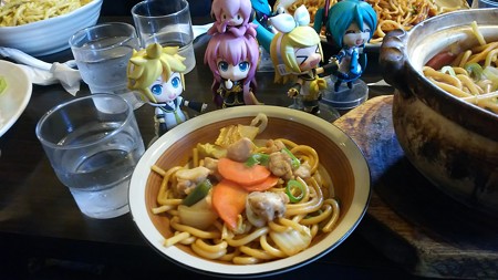 ルカ:「つまり和風鶏鍋スパですね」 レン:「ほっかほかにわたんス...