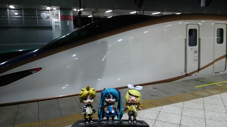 ■ 東京 19:24 → 金沢 21:56 517E 「かがやき517号」 ミク:「は...