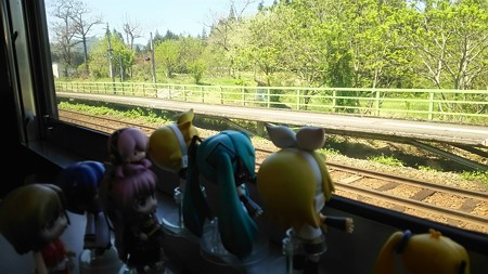 野沢駅に停車。西会津町ってことは、もう福島県?