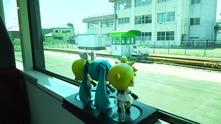 磐城棚倉駅に停車。