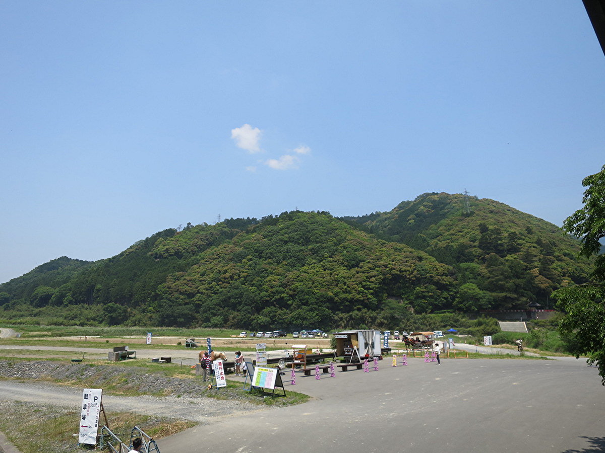 亀岡駅の眺め