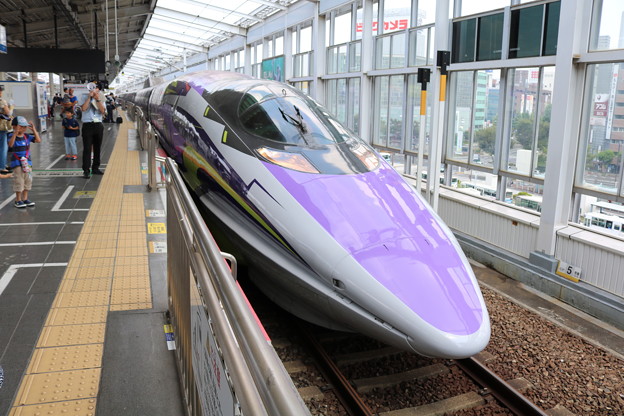 500 TYPE EVA@岡山駅