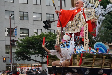 博多祇園山笠 2016年 追い山ならし 舁き山 恵比須流 神光普照三千界 (19)