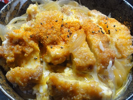 久々のカツ丼