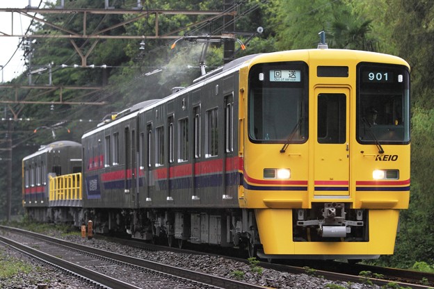 9130レ 京王デヤ901＋クヤ911＋サヤ912＋デヤ902