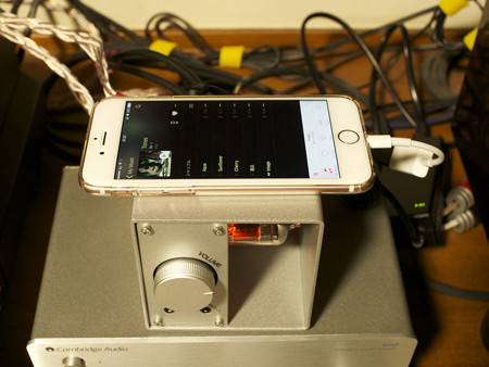 iPhoneに接続