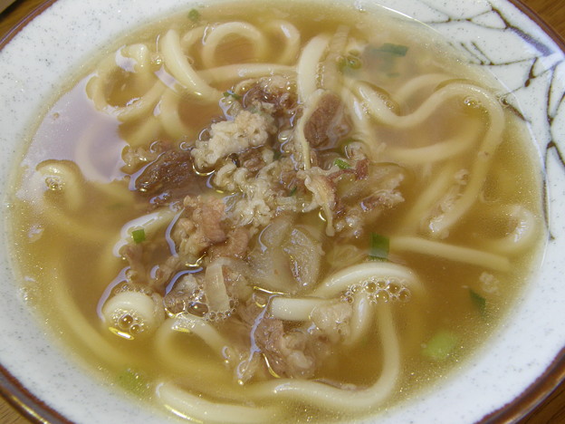 お水がいらない 肉うどん・・・出来上がり！