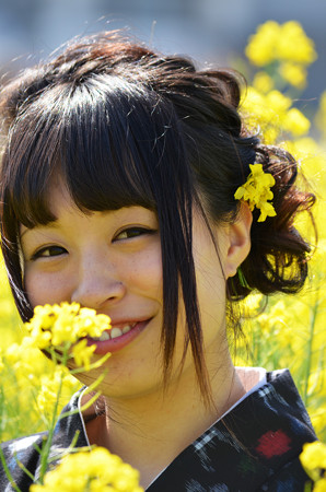 2015菜の花娘a 「フフ♪」