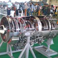 Photos: 純国産のＦ３-ＩＨＩ-３０ターボファンジェットエンジン