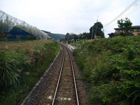 烏山線の車窓(滝→烏山)1