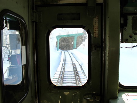 大糸線キハ52-156後方車窓6