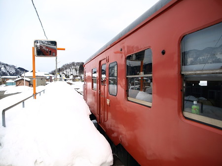 大糸線キハ52-156(根知駅)